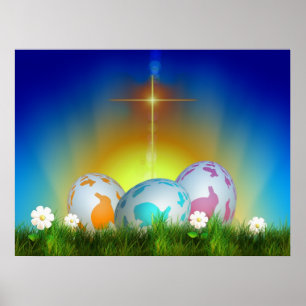 Easter celebration poster