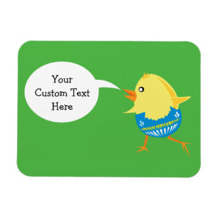 Easter Chick custom magnet