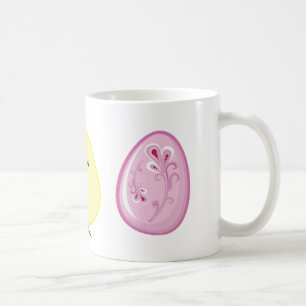 Easter Chick & Eggs Mug