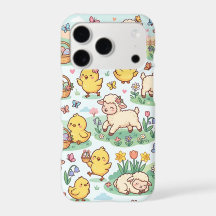 Easter Chick Lamb iPhone 17 Case