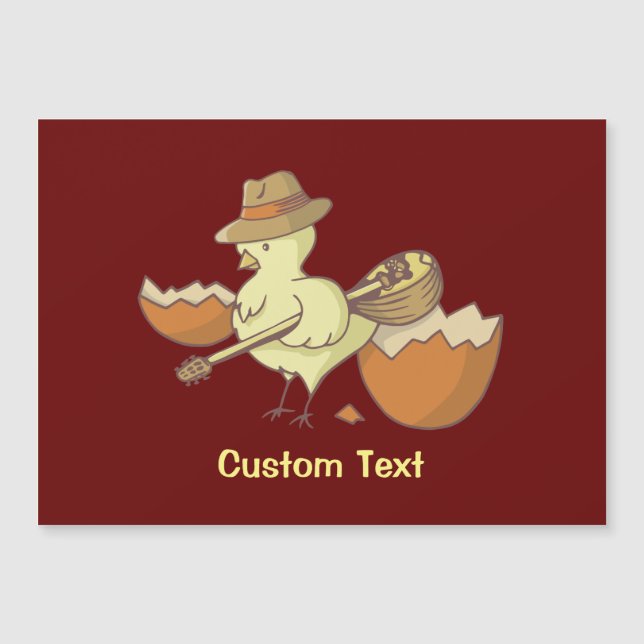 Easter Chick with Bouzouki (Front)