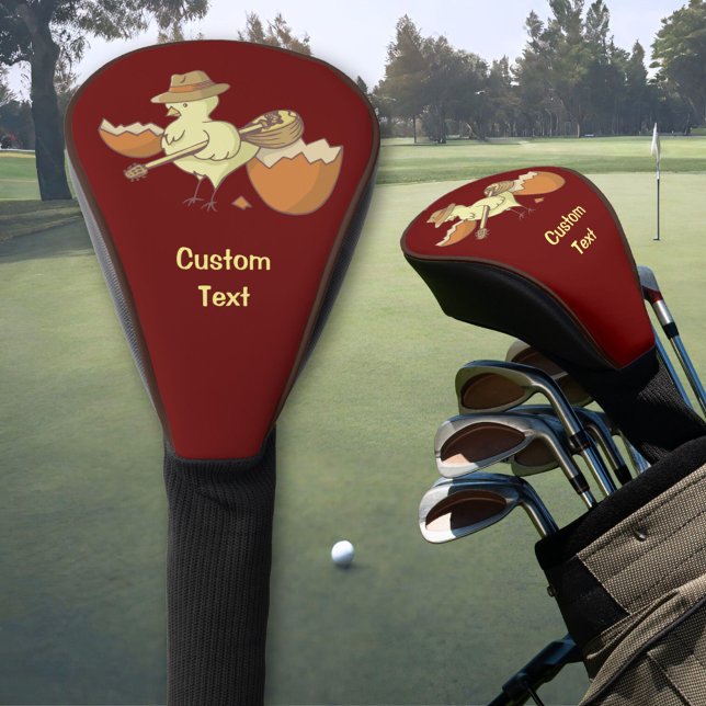 Easter Chick with Bouzouki Golf Head Cover (Creator Uploaded)