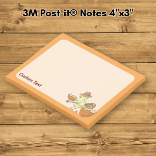Easter Chick with Bouzouki Post-it Notes