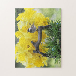 Easter chickadee jigsaw puzzle