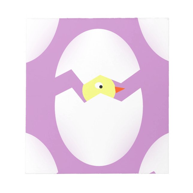 easter chicken egg notepad (Front)