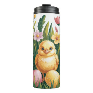 Easter Chicks Cute Spring Baby Chick Design Thermal Tumbler