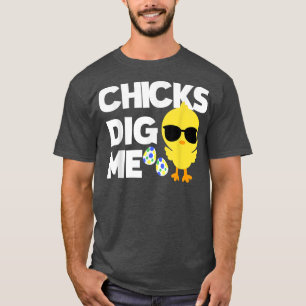Easter Chicks Dig Me Boys T Shirt Toddler Men Gift