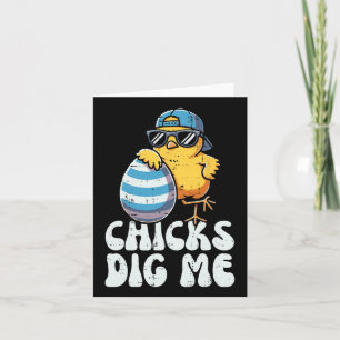 Easter Chicks Dig Me Cute Egg Hunt Toddler Boys Ki Card
