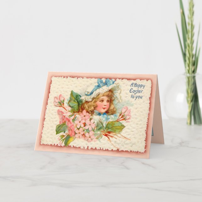 Easter Child Holiday Card (Front)