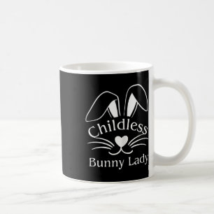 Easter Childless Bunny Lady Bunny Lover Rescue Bun Coffee Mug