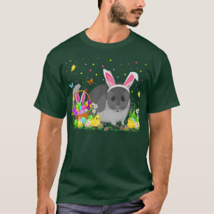 Easter Chinchilla Bunny Egg Hunting Chinchilla Eas T-Shirt