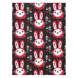 Easter Chocolate Bunny Decor Tablecloth