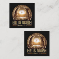 Easter Christian He is Risen Jesus