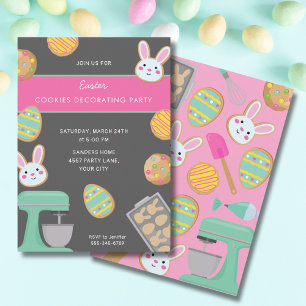 EASTER COOKIE PARTY INVITATION