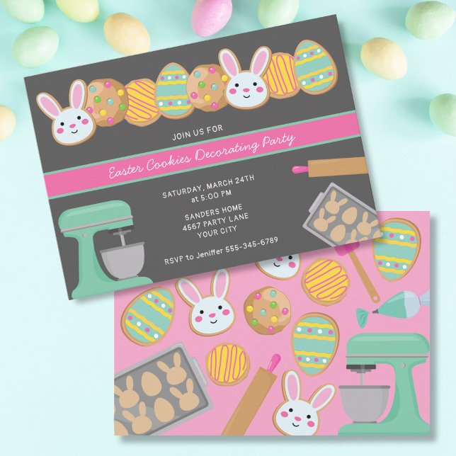 EASTER COOKIE PARTY INVITATION (Creator Uploaded)