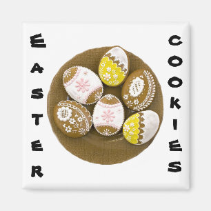 Easter Cookies Easter Eggs, ZSSG Magnet