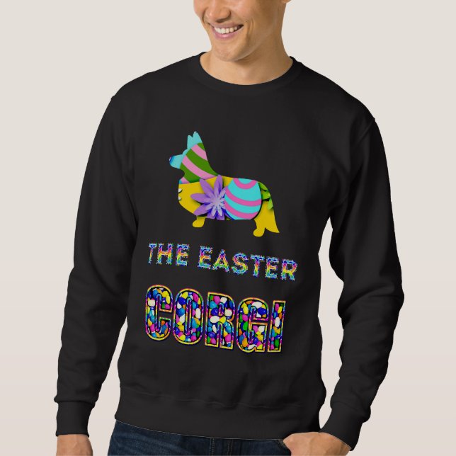 Easter Corgi  1287 Sweatshirt (Front)