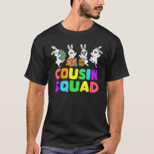 Easter Cousin Crew Squad Boys Cute Rabbits Easter T-Shirt