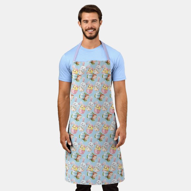 Easter Critters Apron (Worn)