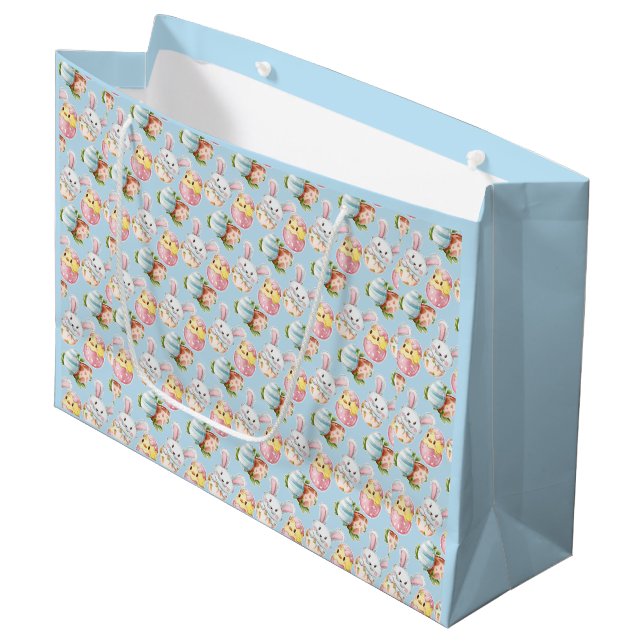 Easter Critters Gift Bag (Front Angled)
