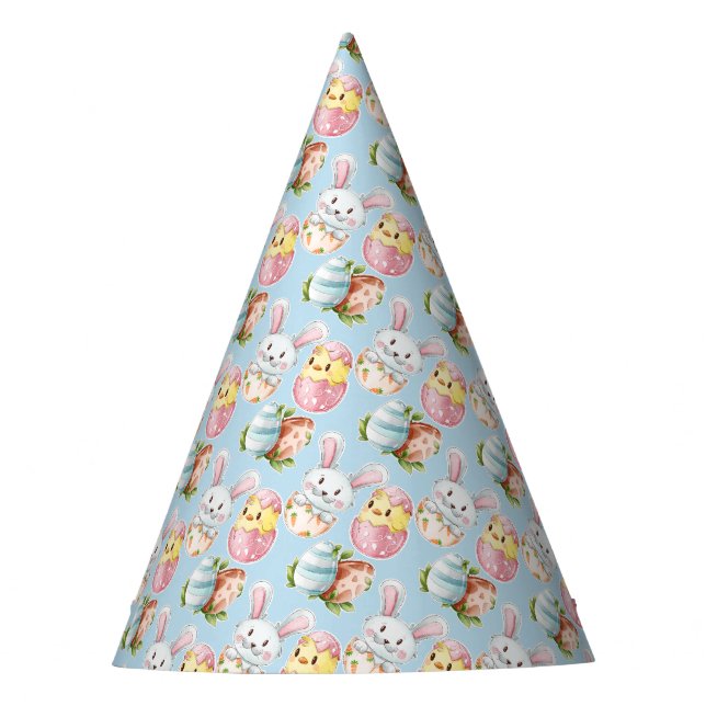 Easter Critters Party Hat (Front)