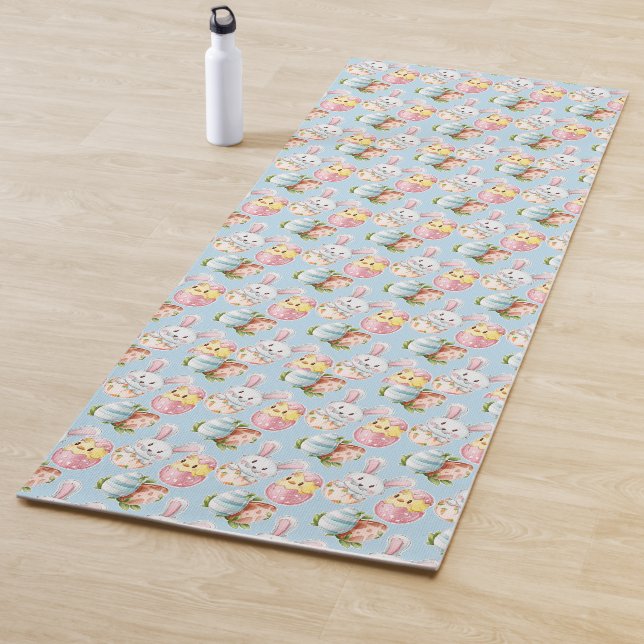 Easter Critters Yoga Mat (In Situ)
