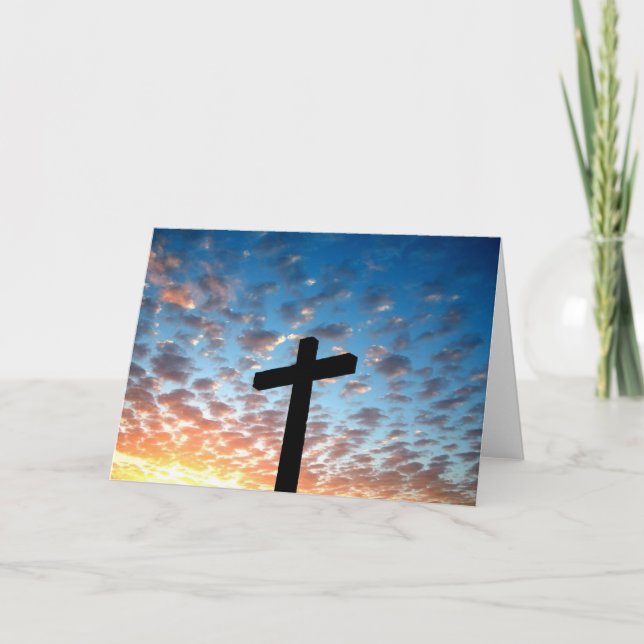 Easter Cross Card (Front)