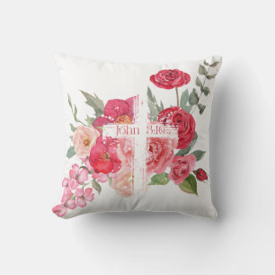 Easter/Cross/John3:16/Jesus Cushion