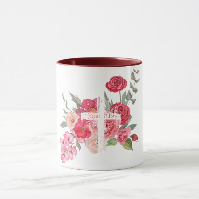 Easter/Cross/John3:16/Jesus Mug (Center)