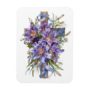 Easter Cross Magnet