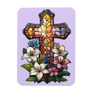 Easter Cross Magnet