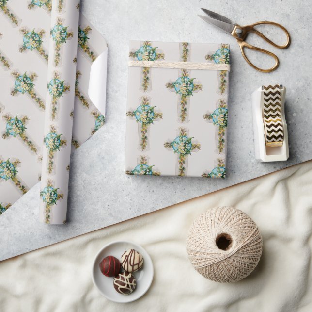 Easter Cross Wrapping Paper (Crafts)
