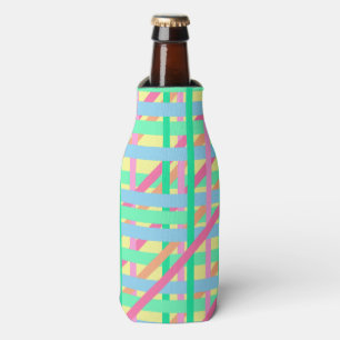 Easter Crossed Lines Bottle Cooler