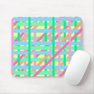 Easter Crossed Lines Mouse Pad