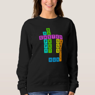 Easter Crossword Puzzle Sweatshirt