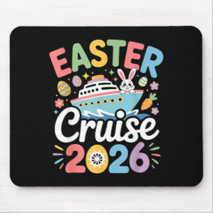 Easter Cruise 2026 Family Matching Bunny Spring Va Mouse Pad