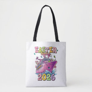 Easter Cruise 2026 Family Vacation Spring Tote Bag