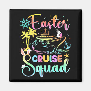Easter Cruise 2026 Squad Cruising Holiday Family Magnet