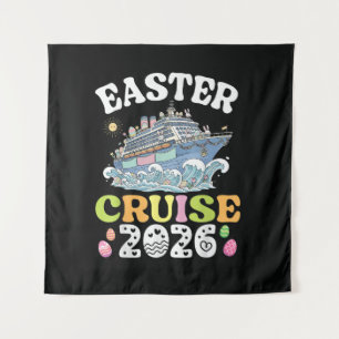 Easter Cruise 2026 Vacation Bunny Ship Spring Tapestry