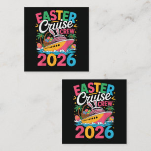 Easter Cruise Crew 2026 Matching Family Vacation Enclosure Card