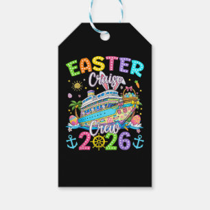 Easter Cruise Crew 2026 Matching Family Vacation  Gift Tags