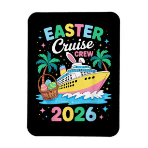 Easter Cruise Crew 2026 Matching Family Vacation Magnet