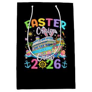 Easter Cruise Crew 2026 Matching Family Vacation Medium Gift Bag