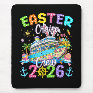 Easter Cruise Crew 2026 Matching Family Vacation Mouse Pad