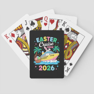 Easter Cruise Crew 2026 Matching Family Vacation Playing Cards