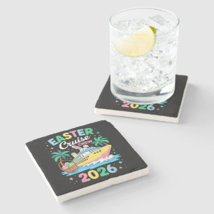 Easter Cruise Crew 2026 Matching Family Vacation  Stone Coaster