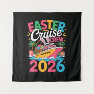 Easter Cruise Crew 2026 Matching Family Vacation Tapestry