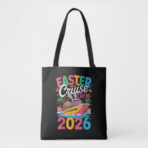 Easter Cruise Crew 2026 Matching Family Vacation Tote Bag