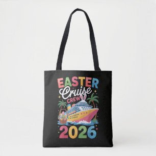 Easter Cruise Crew 2026 Matching Family Vacation Tote Bag