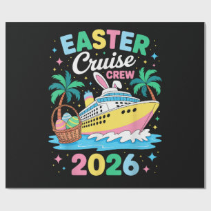 Easter Cruise Crew 2026 Matching Family Vacation  Wrapping Paper